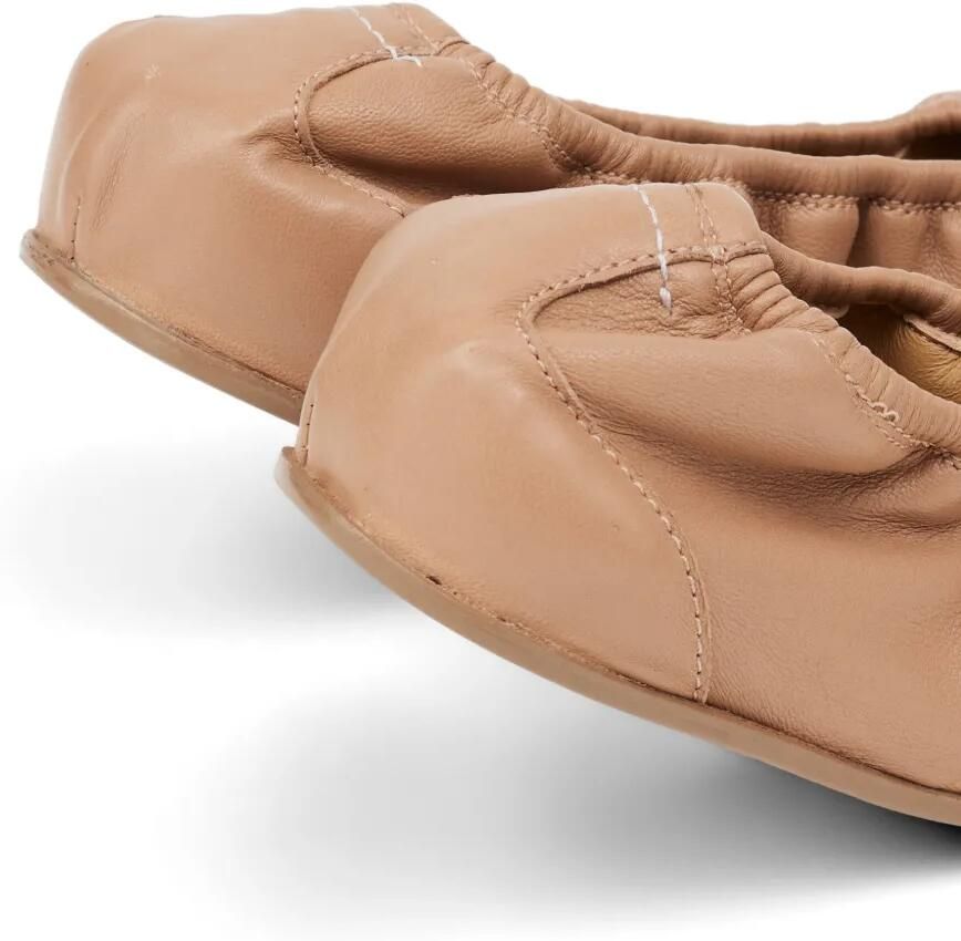MM6 Maison Margiela Anatomic ballerina's met numeriek label Beige - Foto 2