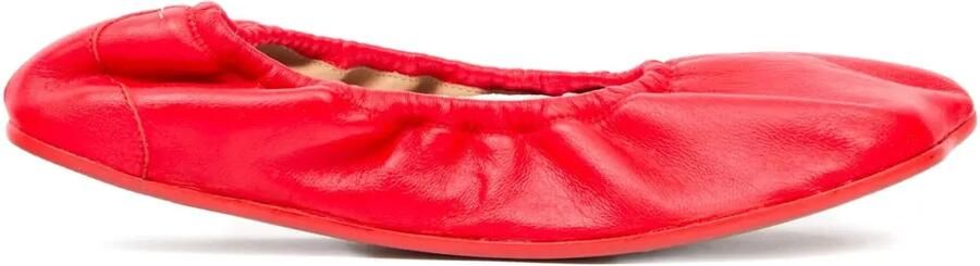 MM6 Maison Margiela Anatomic ballerina's Rood