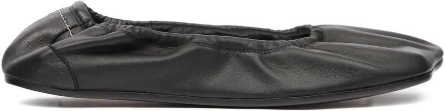 MM6 Maison Margiela Anatomic ballerina's Zwart
