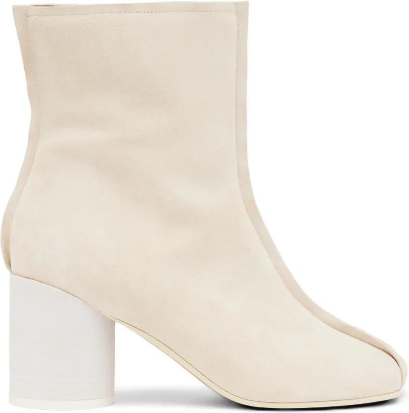 MM6 Maison Margiela Anatomic enkellaarzen met stiksels Beige