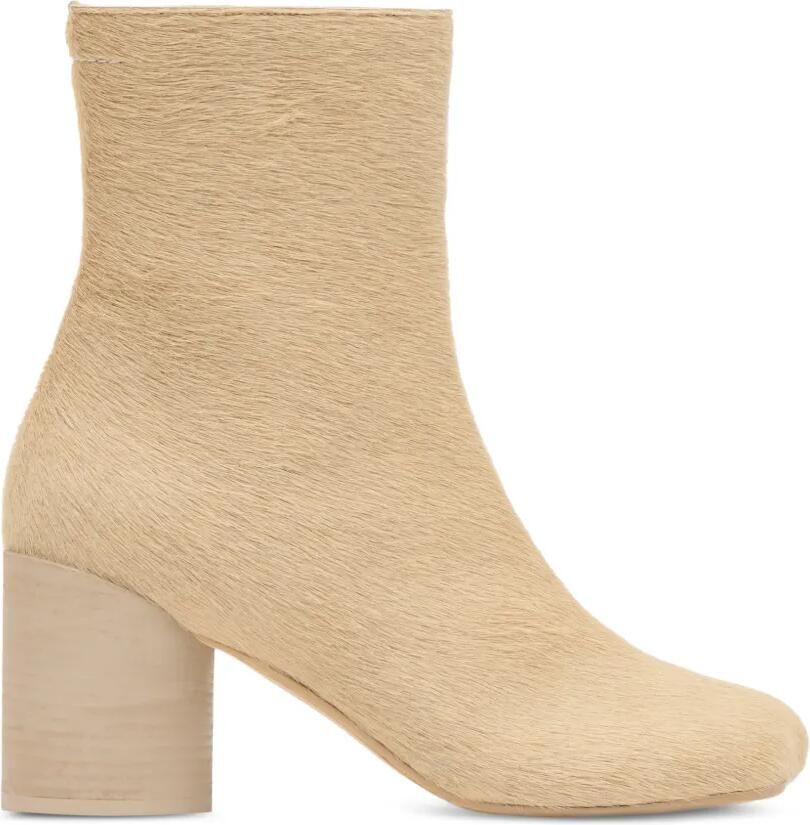 MM6 Maison Margiela Anatomic laarzen met ritssluiting Beige