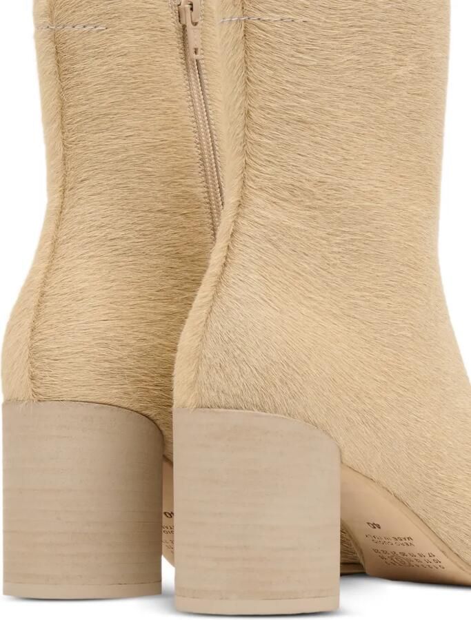 MM6 Maison Margiela Anatomic laarzen met ritssluiting Beige - Foto 3