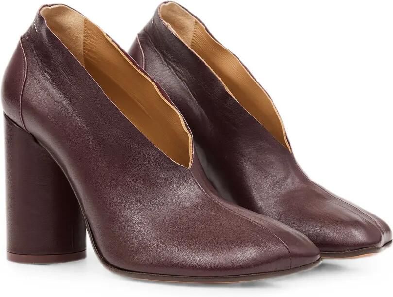 MM6 Maison Margiela Anatomic leren schoenen Paars - Foto 5