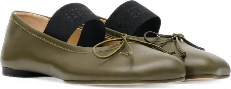 MM6 Maison Margiela Anatomic Numeric ballerina's Groen - Foto 5