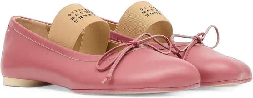 MM6 Maison Margiela Anatomic Numeric ballerina's Roze - Foto 4