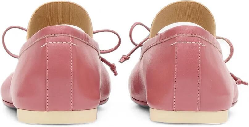 MM6 Maison Margiela Anatomic Numeric ballerina's Roze - Foto 3
