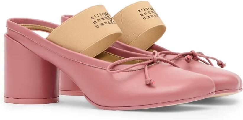 MM6 Maison Margiela Anatomic Numeric sandalen Roze - Foto 5