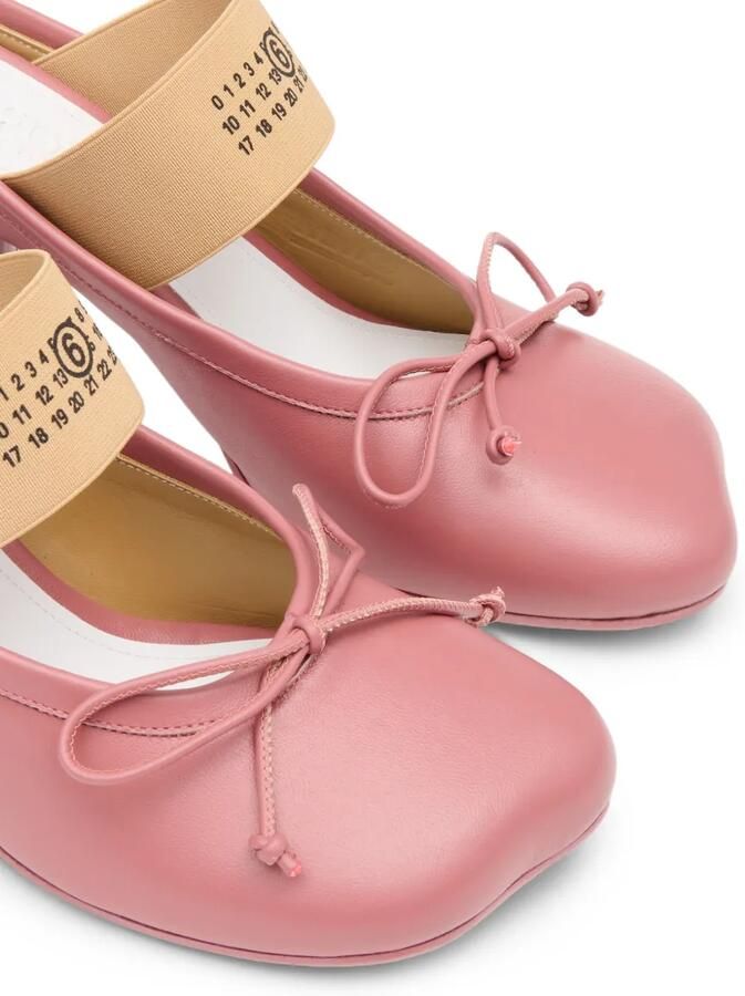 MM6 Maison Margiela Anatomic Numeric sandalen Roze - Foto 2