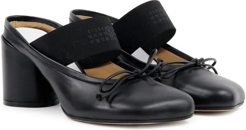 MM6 Maison Margiela Anatomic Numeric sandalen Zwart - Foto 5