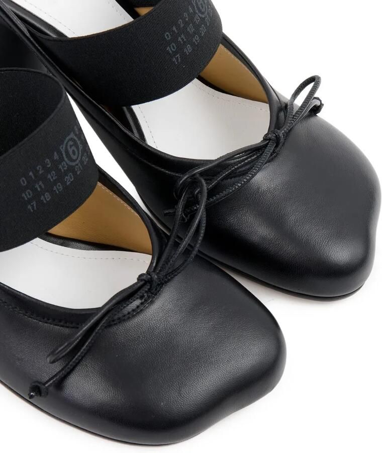MM6 Maison Margiela Anatomic Numeric sandalen Zwart - Foto 2
