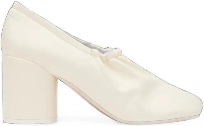 MM6 Maison Margiela Anatomic pumps met elastisch detail Beige