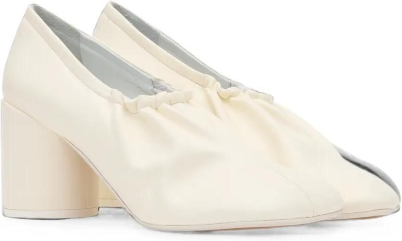 MM6 Maison Margiela Anatomic pumps met elastisch detail Beige - Foto 5