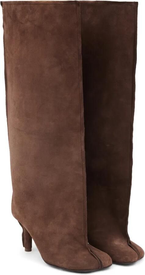 MM6 Maison Margiela Anatomic suède laarzen Bruin - Foto 4