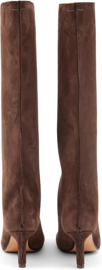 MM6 Maison Margiela Anatomic suède laarzen Bruin - Foto 5