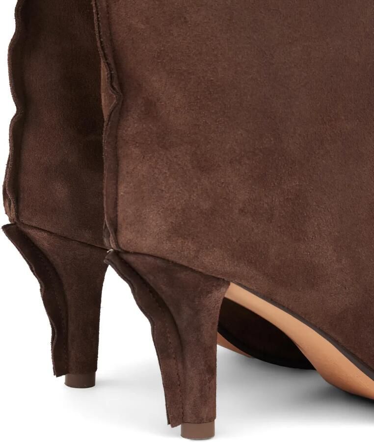 MM6 Maison Margiela Anatomic suède laarzen Bruin - Foto 2