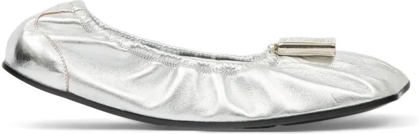 MM6 Maison Margiela Ballerina's met bedel Zilver