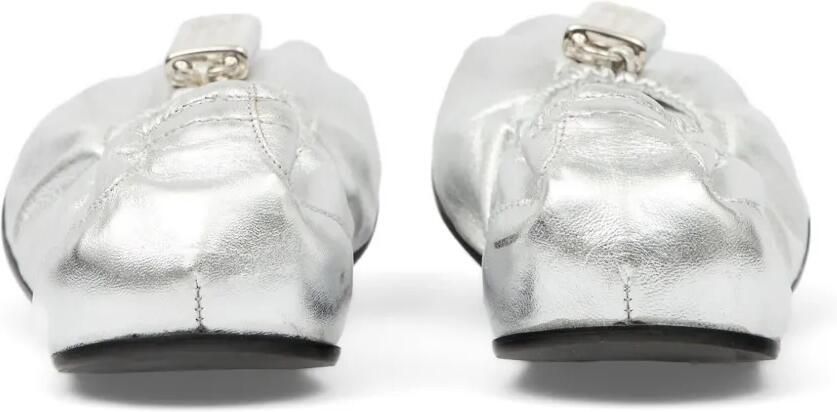 MM6 Maison Margiela Ballerina's met bedel Zilver - Foto 4