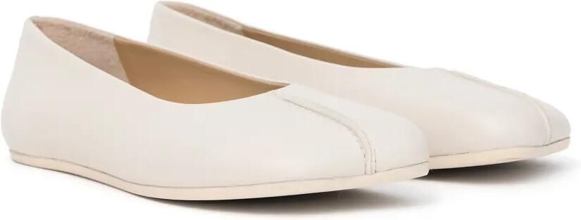MM6 Maison Margiela Ballerina's met stiksel Beige - Foto 5