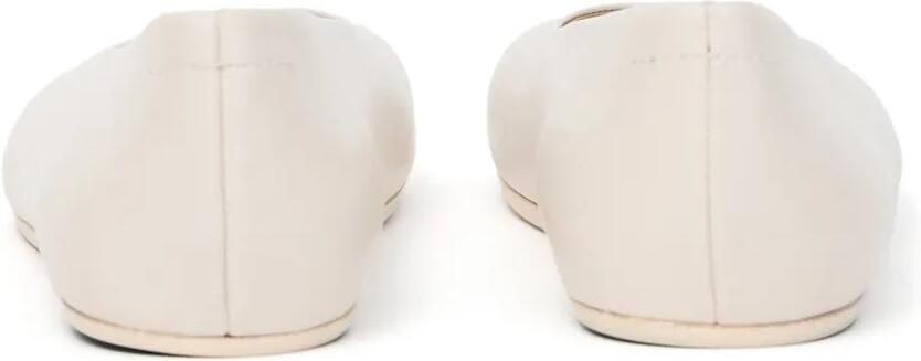 MM6 Maison Margiela Ballerina's met stiksel Beige - Foto 4