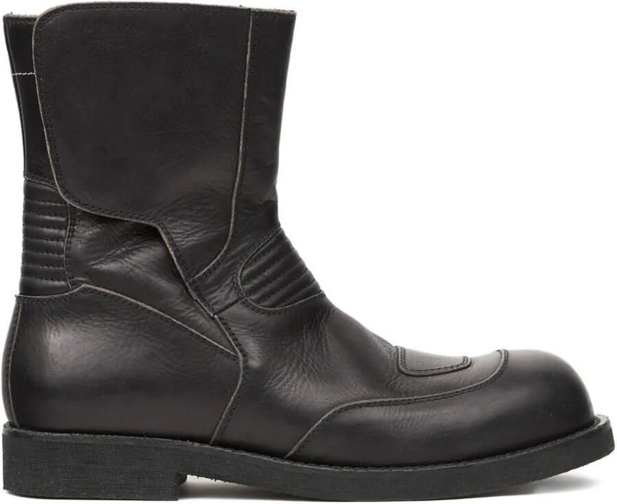 MM6 Maison Margiela Bikerlaarzen Zwart