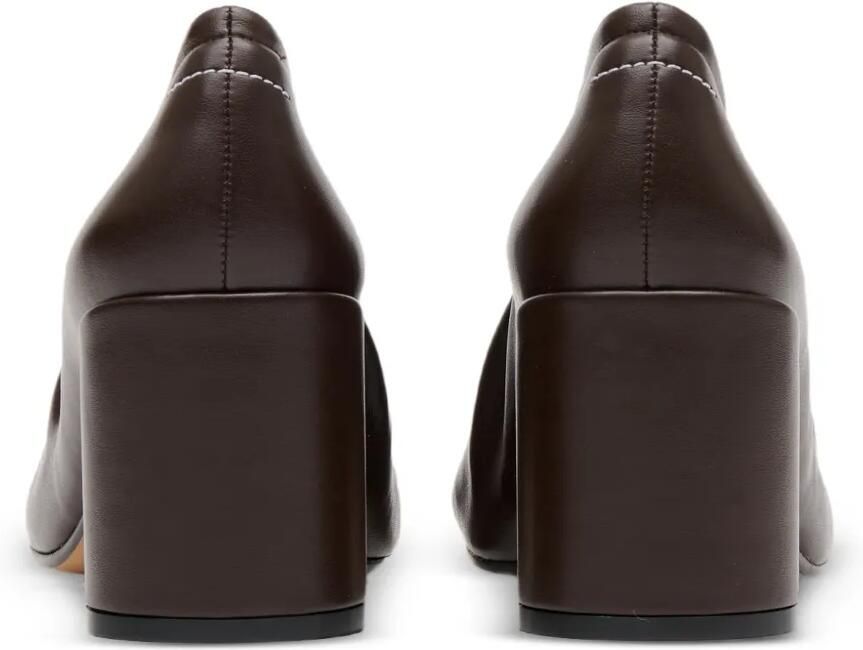 MM6 Maison Margiela Elastische Anatomic pumps Bruin - Foto 4
