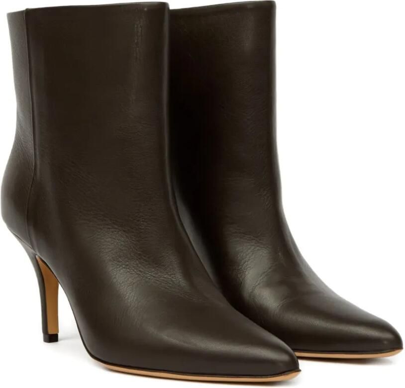 MM6 Maison Margiela Enkellaarzen met puntige neus Bruin - Foto 4