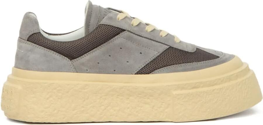 MM6 Maison Margiela Gambetta leren sneakers Grijs