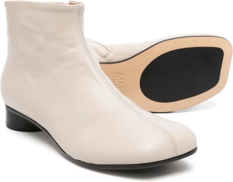 MM6 Maison Margiela Kids Anatomic enkellaarzen Beige - Foto 3