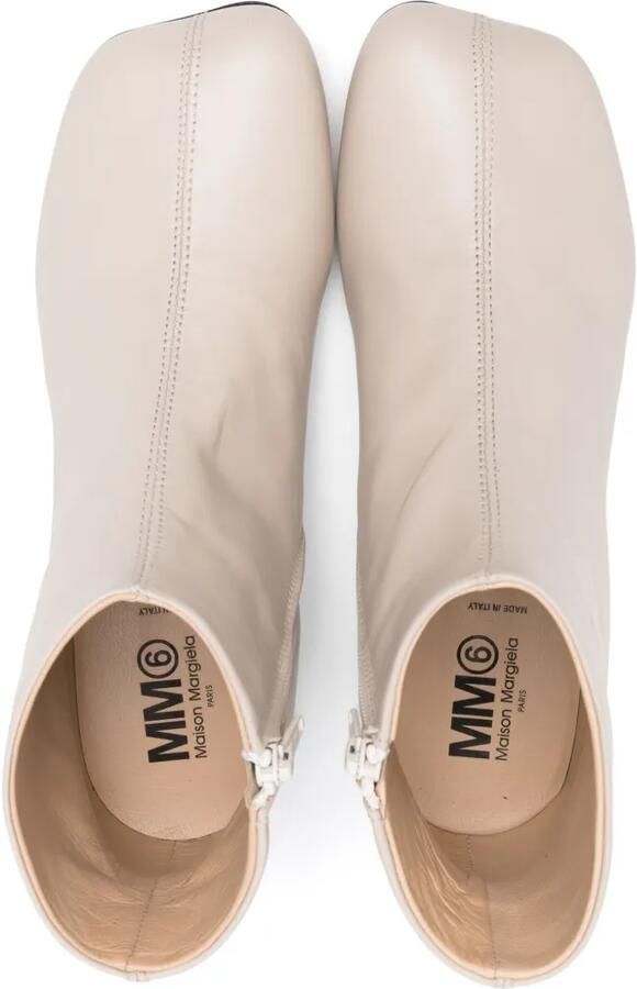 MM6 Maison Margiela Kids Anatomic enkellaarzen Beige - Foto 2