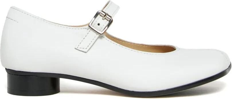 MM6 Maison Margiela Kids Ballerina's met anatomische neus Wit - Foto 4