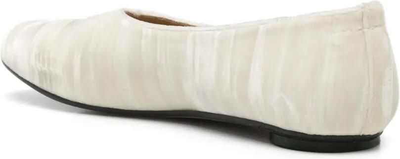 MM6 Maison Margiela Kids Ballerina's met gekreukt effect Beige - Foto 3