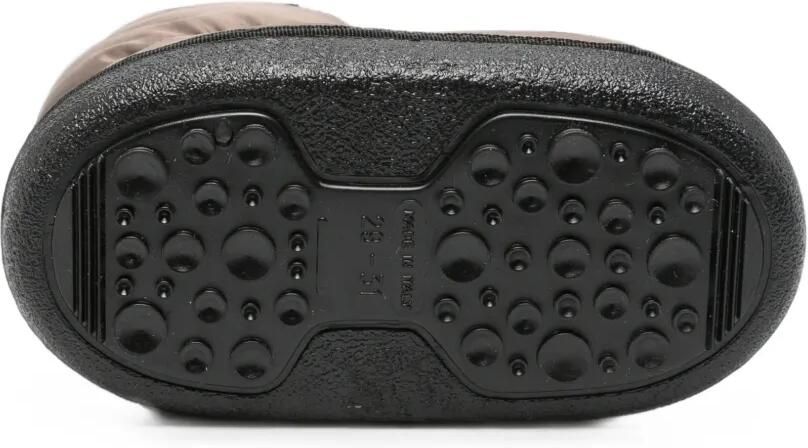MM6 Maison Margiela Kids gewatteerde laarzen Grijs
