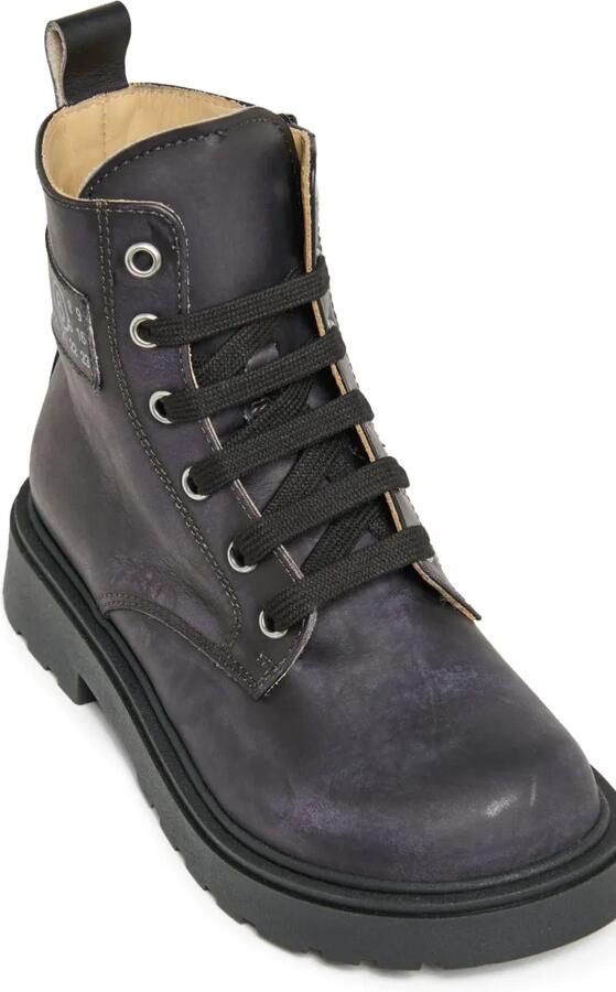 MM6 Maison Margiela Kids Leren enkellaarzen Paars - Foto 3