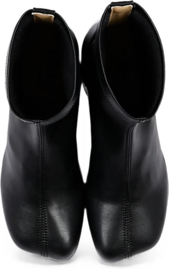 MM6 Maison Margiela Kids Leren laarzen Zwart - Foto 5