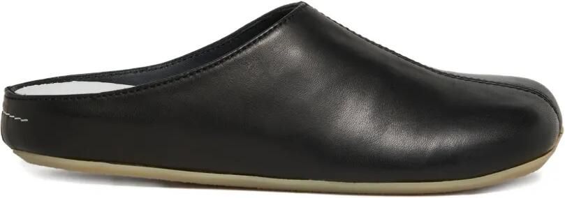 MM6 Maison Margiela Kids Leren muiltjes Zwart - Foto 4