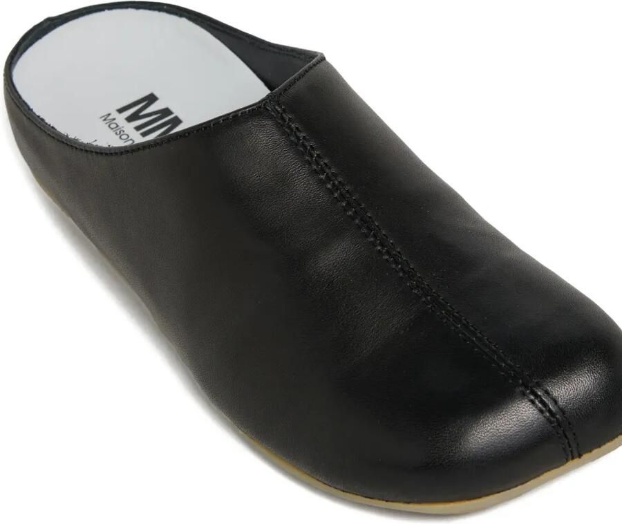 MM6 Maison Margiela Kids Leren muiltjes Zwart - Foto 2