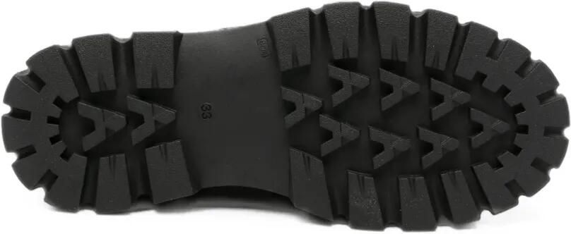 MM6 Maison Margiela Kids Loafers met logoprint Zwart - Foto 4