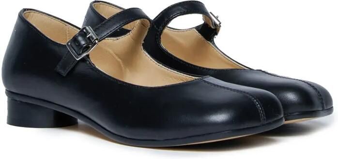 MM6 Maison Margiela Kids Mary Jane veterschoenen Zwart