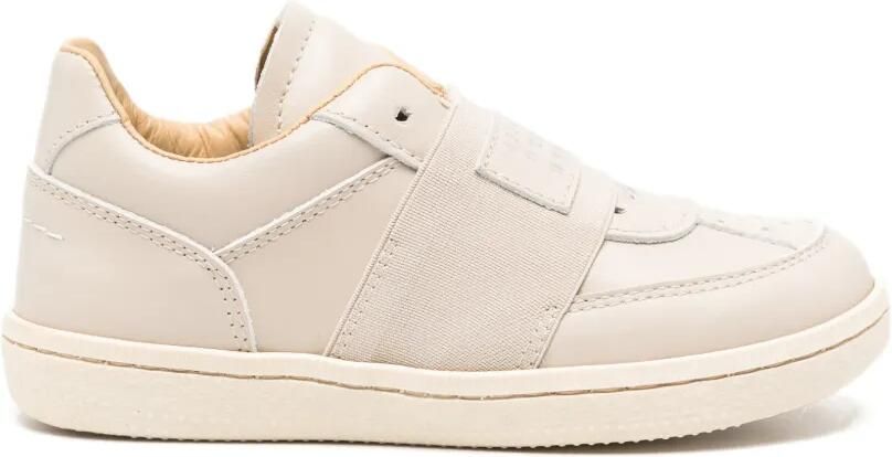 MM6 Maison Margiela Kids Sneakers met elastische band Beige
