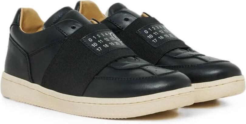 MM6 Maison Margiela Kids Sneakers met elastische band Zwart
