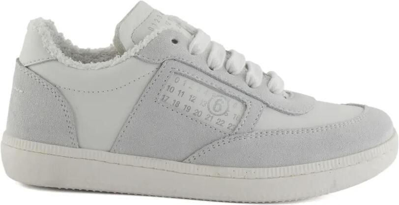 MM6 Maison Margiela Kids Sneakers met franje vlak Wit