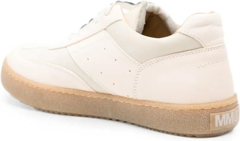MM6 Maison Margiela Kids Sneakers met geperforeerd detail Beige - Foto 2