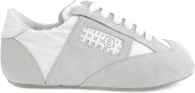 MM6 Maison Margiela Kids Sneakers met logo Grijs