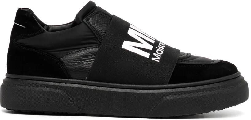 MM6 Maison Margiela Kids Sneakers met logoprint Zwart