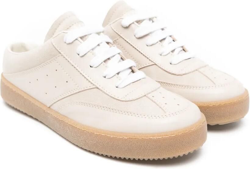 MM6 Maison Margiela Kids Sneakers met nummer-patroon Beige