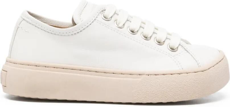 MM6 Maison Margiela Kids Sneakers met ronde neus Wit