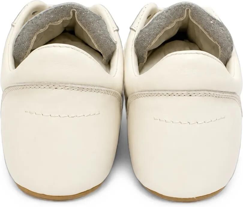 MM6 Maison Margiela Kids Sneakers met vierkante neus en logo-patch Beige - Foto 3