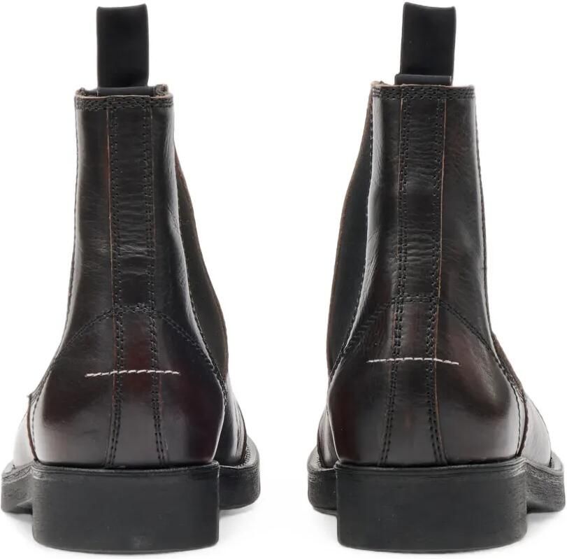 MM6 Maison Margiela Leren Chelsea boots Bruin - Foto 3