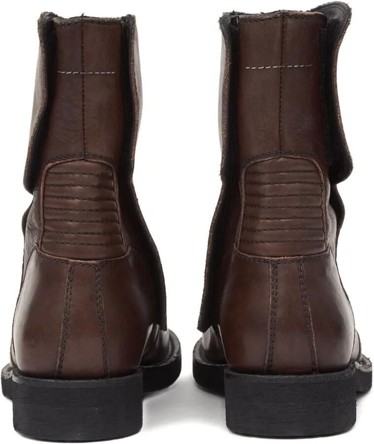 MM6 Maison Margiela Leren laarzen Bruin - Foto 3