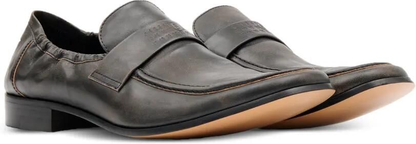 MM6 Maison Margiela Leren loafers met swingneus Bruin - Foto 5